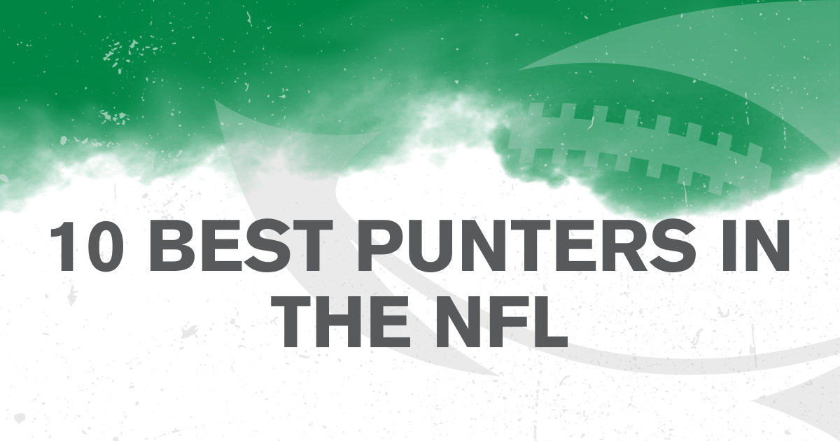 10 Best Punters in the NFL